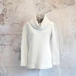 Merona White Cowl Neck Sweater